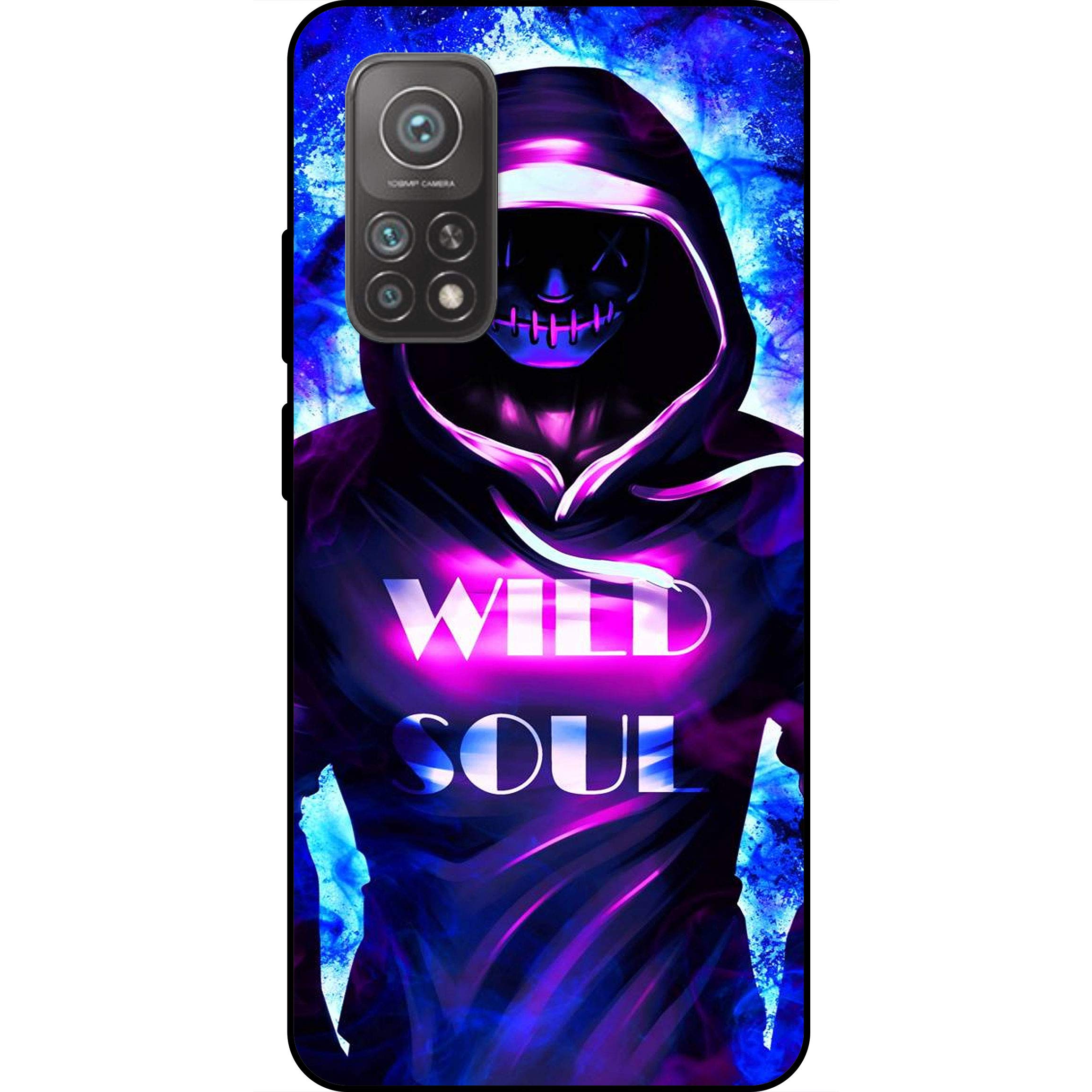 Theodor Xiaomi Mi 10T 6.67 Inch Case Wild Soul Silicone Cover