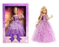 Mattel Disney Princess Birthday Celebration Rapunzel Deluxe Fashion Doll, Inspired by Disney Tangled Movie, Special Occasion Gifts for Kids & Collectors