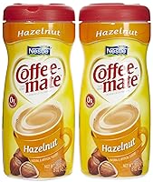 Vista 1 de Coffee-mate - Botes de crema en polvo, avellana, 15 onzas, paquete de 2