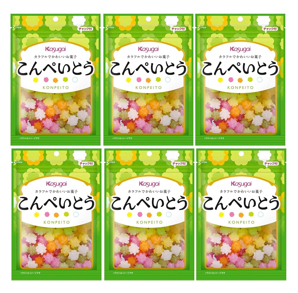 こんぺいとう Amazon.co.jp: 春日井製菓 (6袋, R こんぺいとう 76g) : 食品