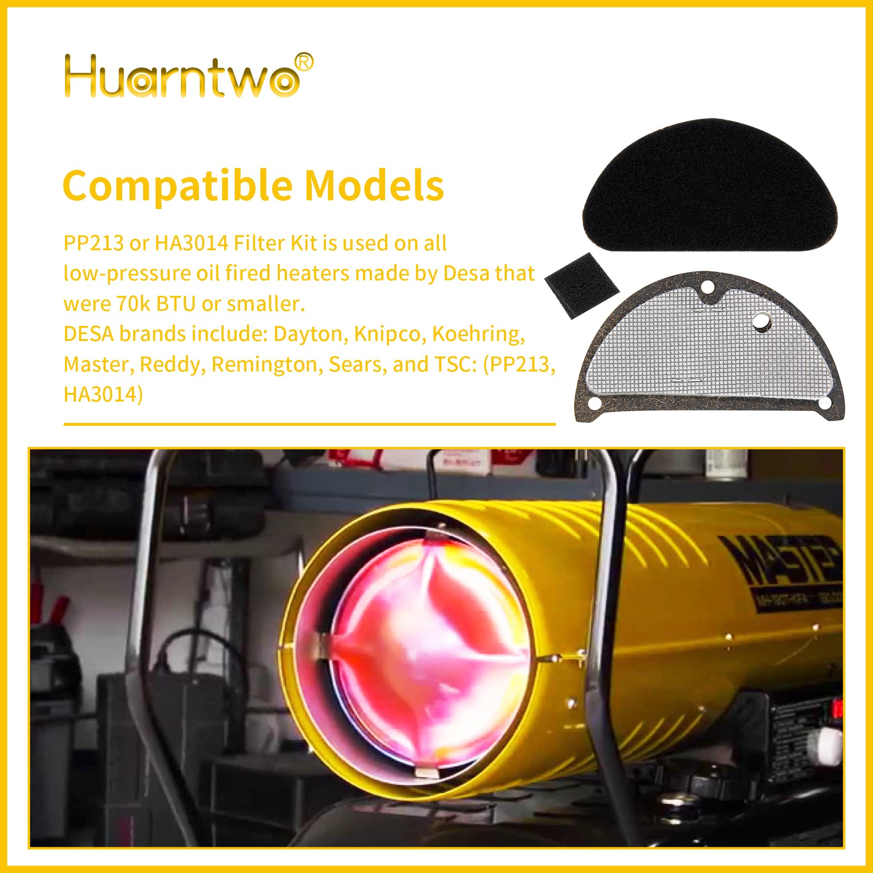 Aem Air Filter PP213/HA3014 Air Filter Kit For Reddy, Desa, Master