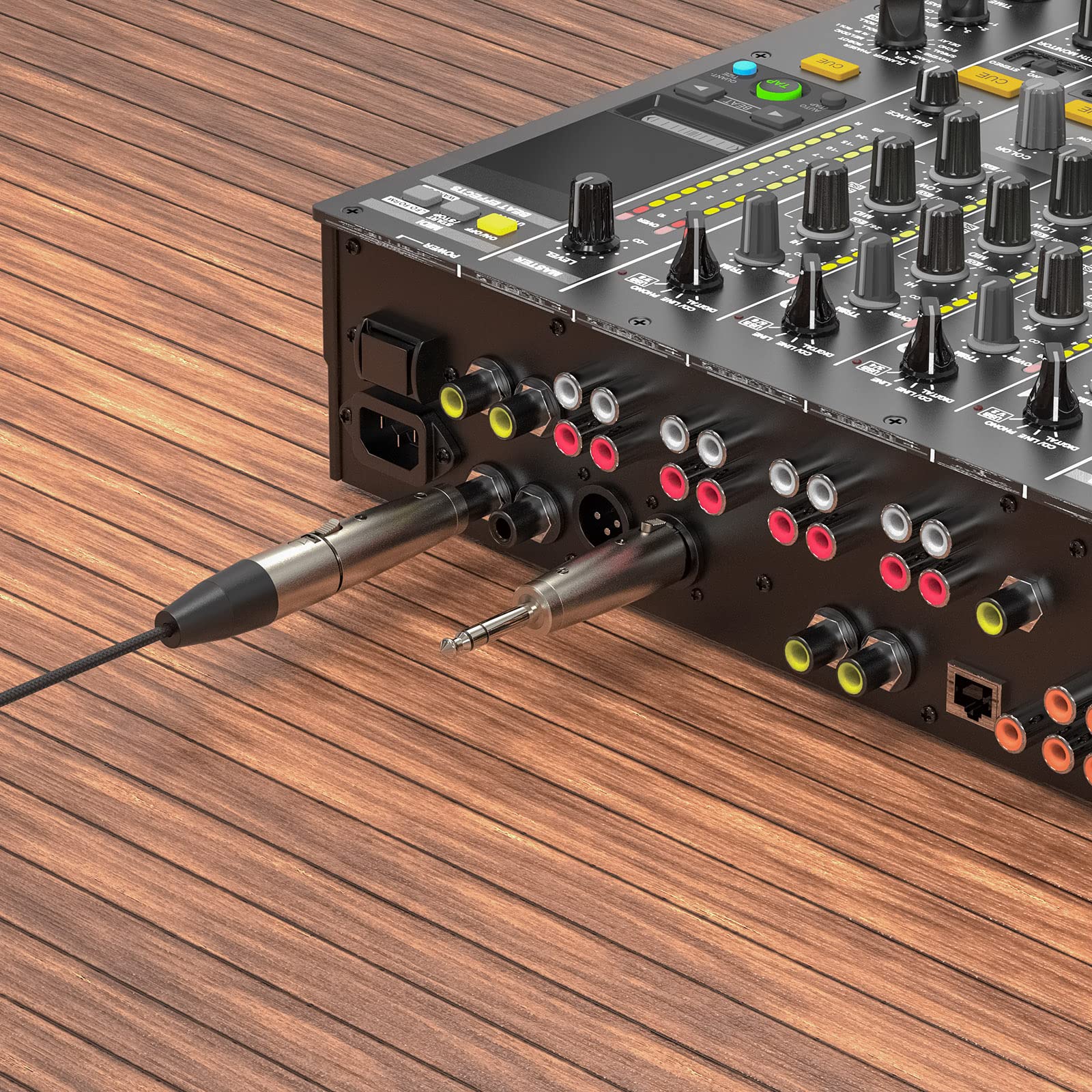 Amazon.com: GEEKRIA for Creators XLR Female to 1/4 Inch (6.35mm