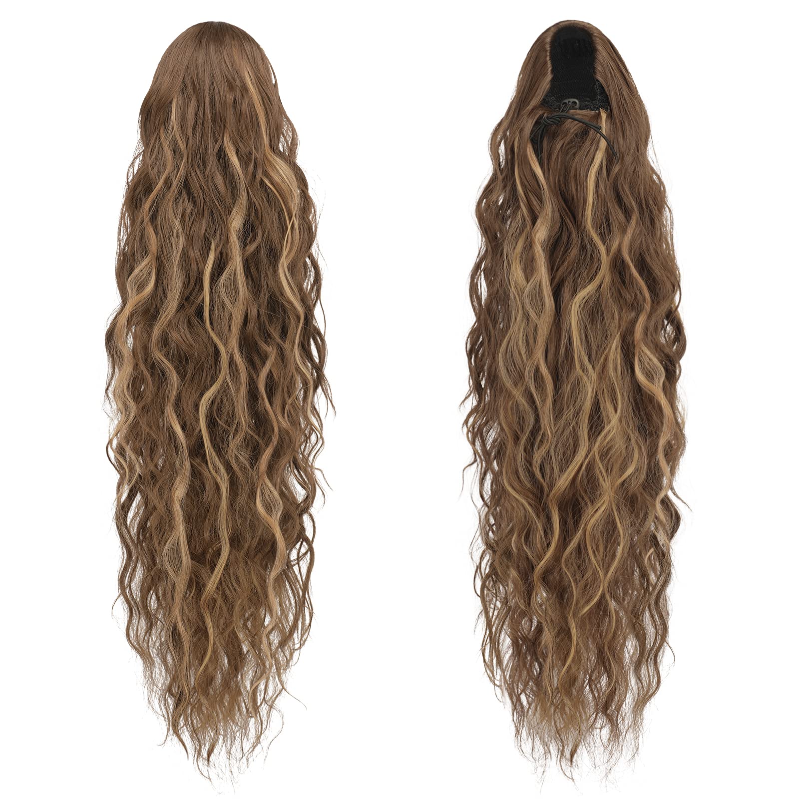 Amazon.com : FESHFEN Ponytail Extensions - 26 inch  display picture 1