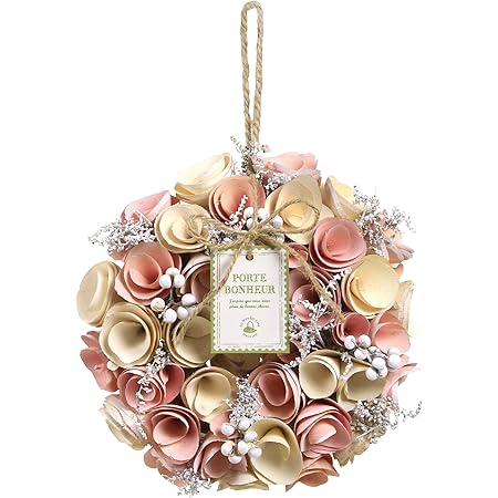 Amazon Co Jp エスジーワンダーゾーン Sg Wonder Zone リース 18cm パステルピンク 660 019s Sサイズ オールシーズン リース 小箱入り プレゼント ギフト おもちゃ