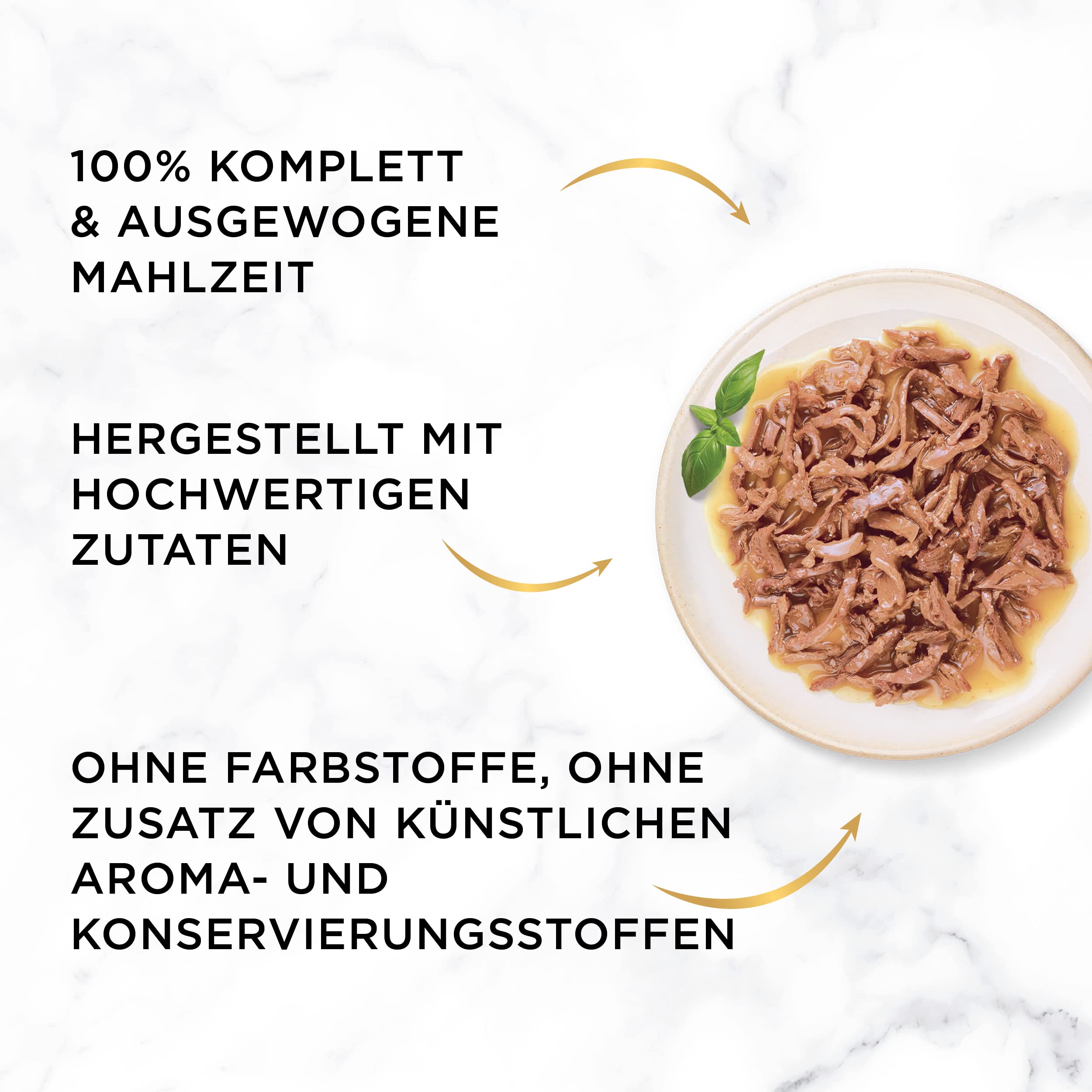 Gourmet Złote, soczyste, delikatne paski z kurczakiem, mokra karma dla kota 12 x 85 g puszka