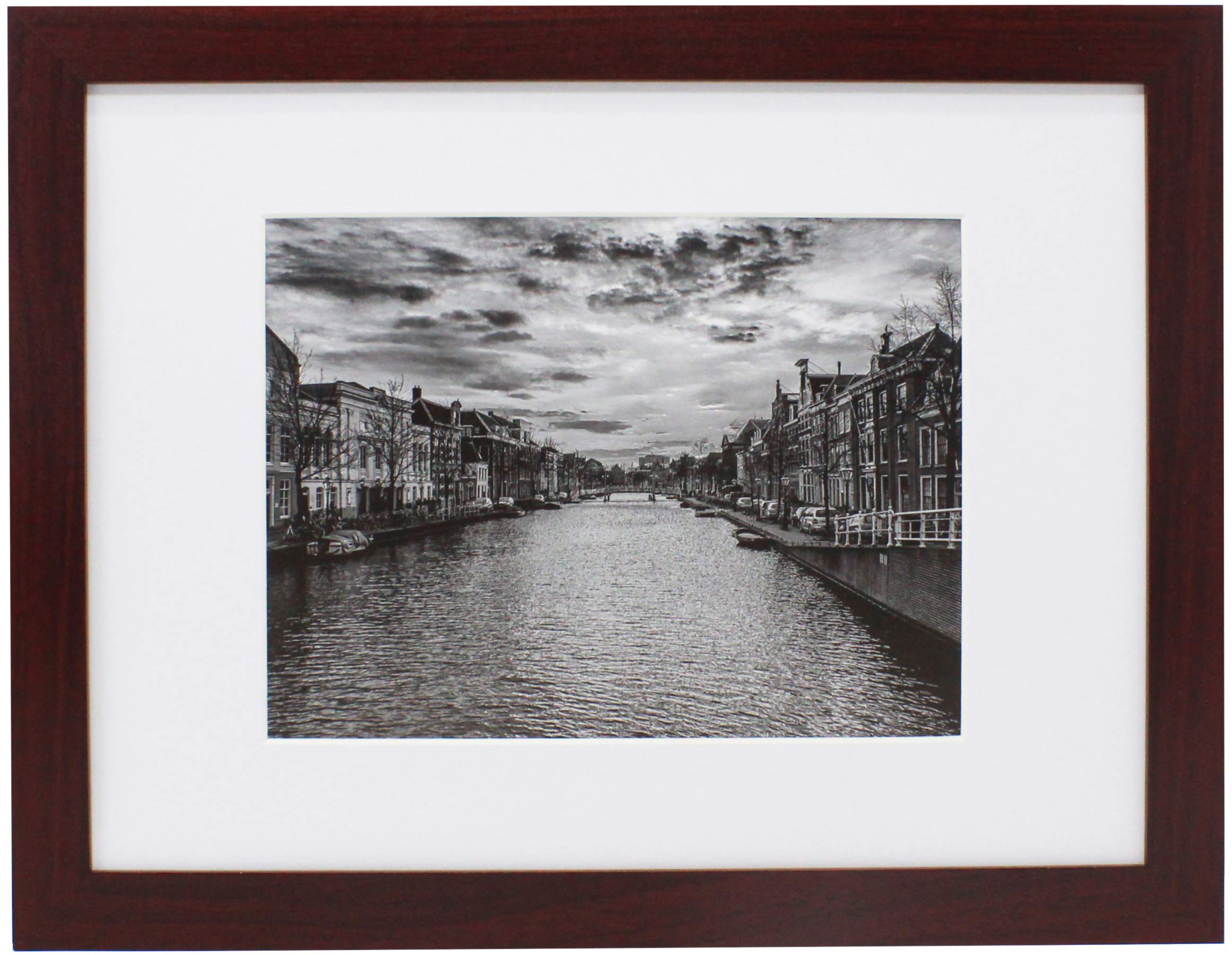 Amazon.com - 9x12 Dark Cherry Gallery Picture Frame with 6x8 Mat