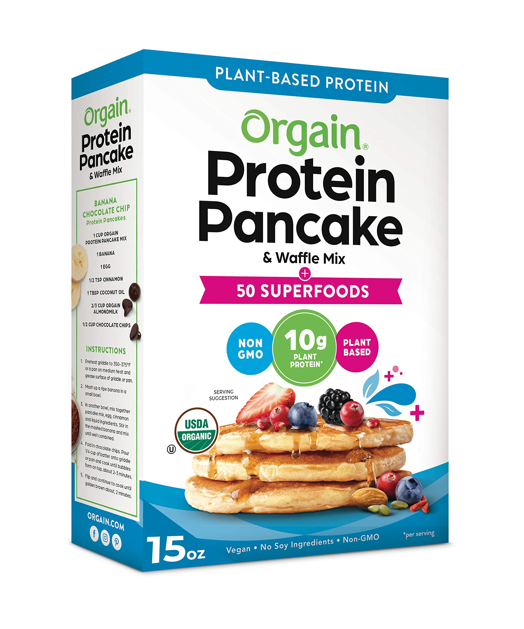 Orgain Pancake & Waffle Mix