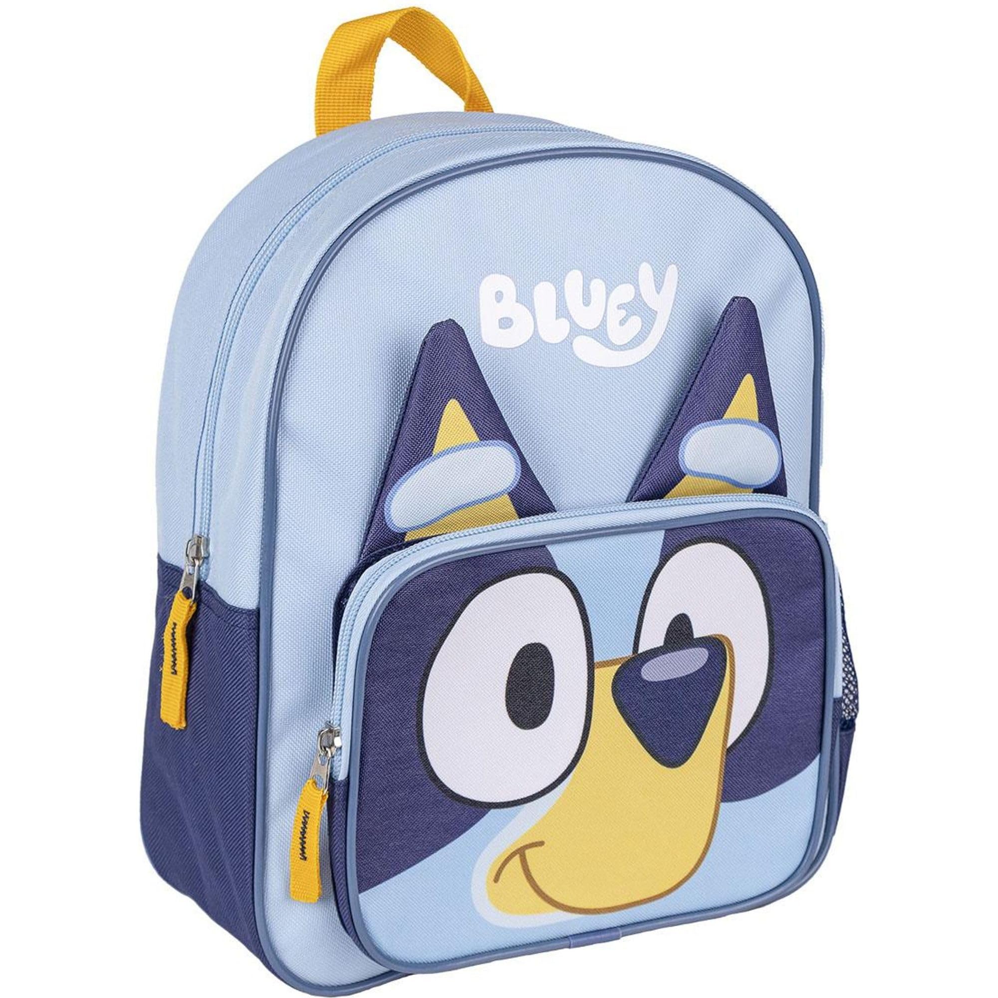 CERDÁ LIFE'S LITTLE MOMENTS Unisex Kid's Bluey Children's School Backpack, Blue, Estándar