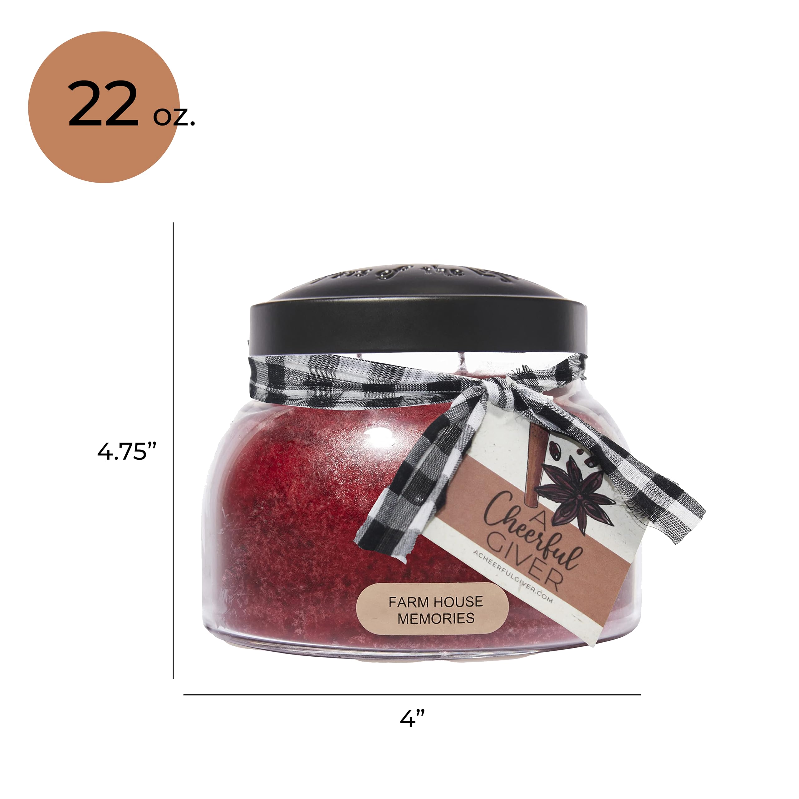 A Cheerful Giver Angielski ogród mama słoik, 56 ml, fioletowa