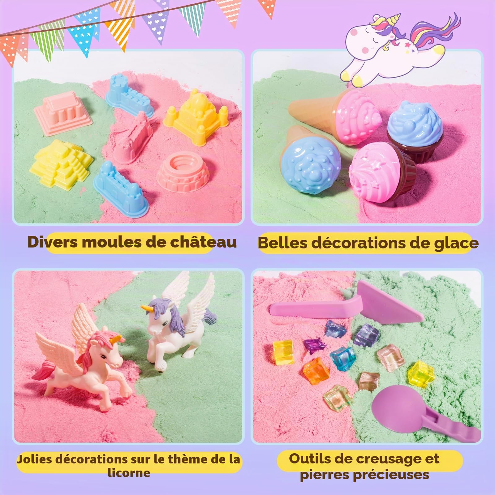 Weilim Sable Kit pour Enfants