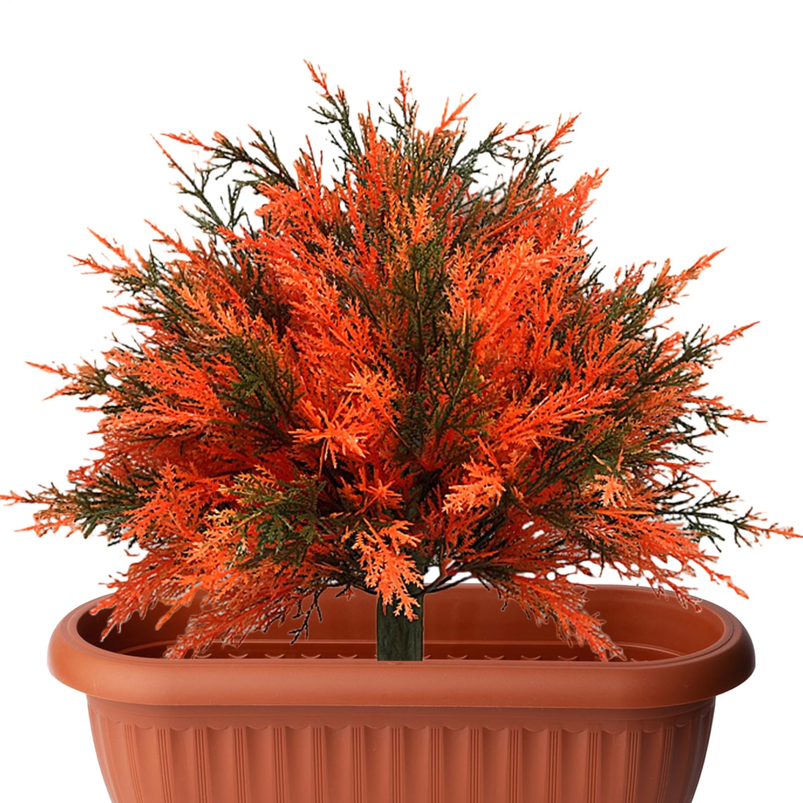 Piante Artificiali Da Esterno Con Paletti Decorazione Giardino Finto Cedro
