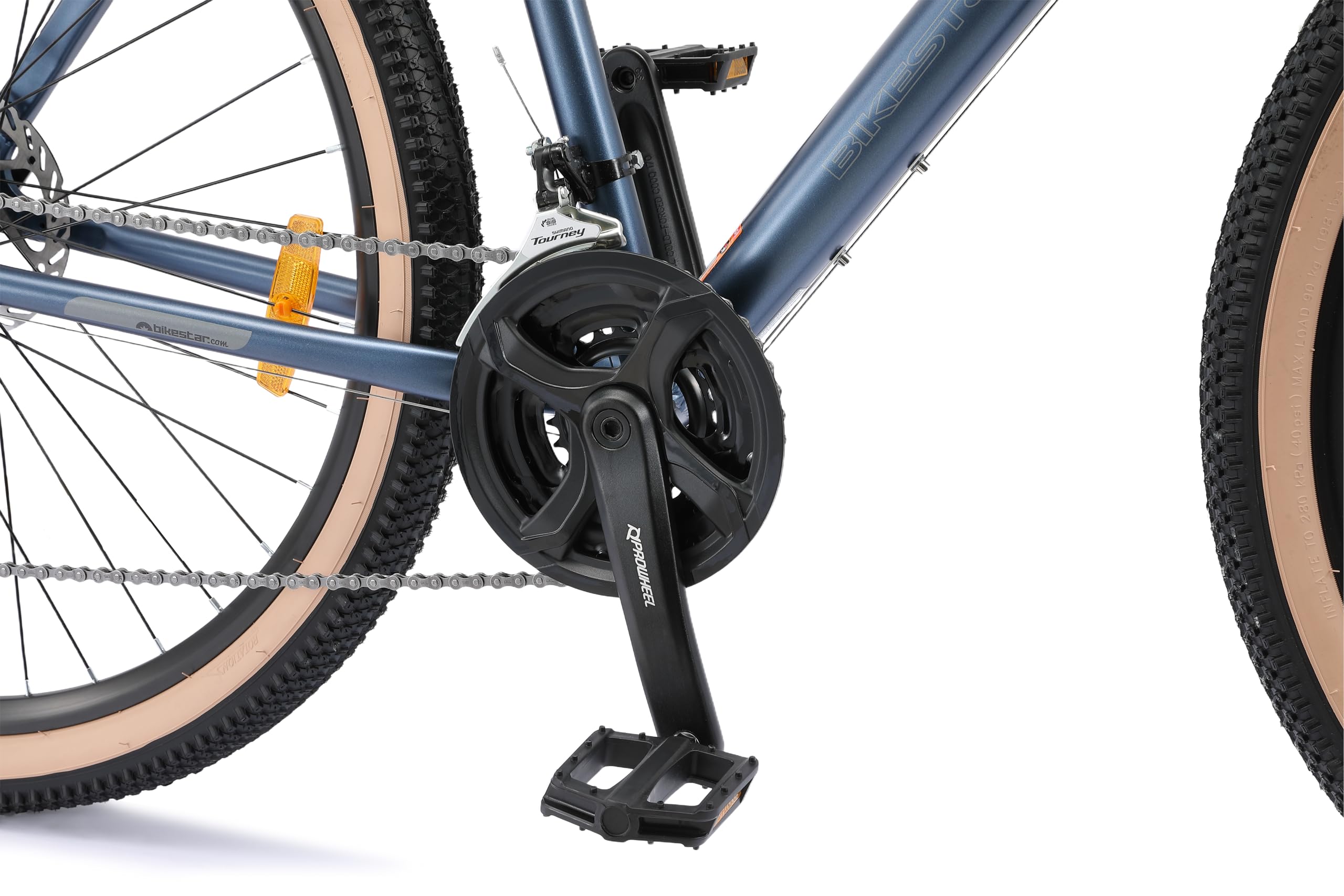 BIKESTAR Hardtail Aluminium Mountainbike Shimano 21 Gang Schaltung, Scheibenbremse 26, 27.5, 29 Zoll Reifen | 16, 17, 18 Zoll Rahmen Alu MTB | RISIKOFREI TESTEN