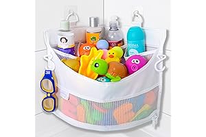 Comfylife Corner Bath Toy Organizer: Declutter Your Bath Time