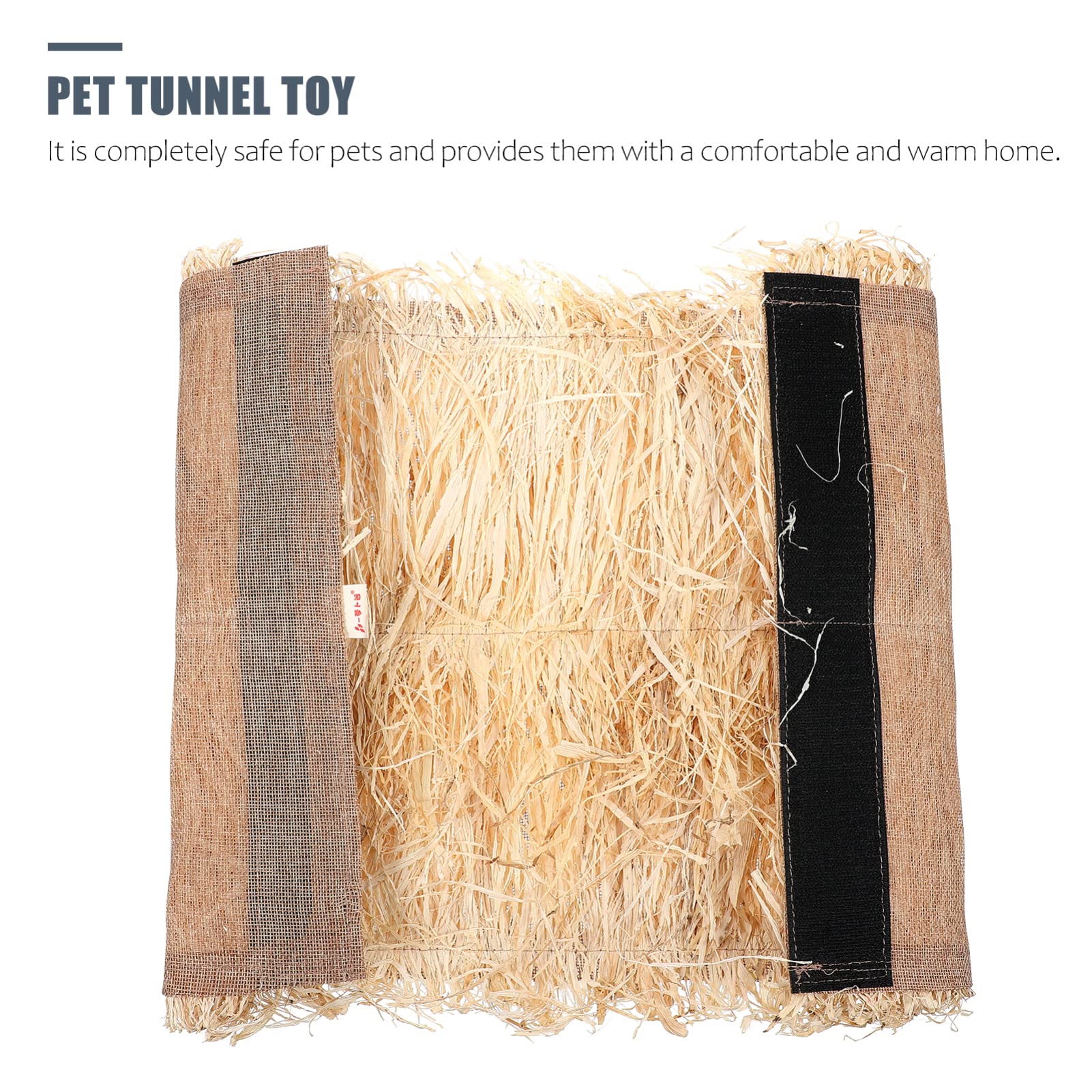 FRCOLOR 2stücke Hamster Schlafnest Wärme Und Komfort Für Kleintiere Tunnelspielzeug Aus -freiem Material Für Hamster Und Meerschweinchen Kompakte Für Käfige Und Ecken
