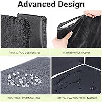 Vista 5 de MIU COLOR Casa para Gatos al Aire Libre, Casa para Gatos Extragrande Resistente a la Intemperie para Gatos de Exterior, Refugio Cálido para Gatos