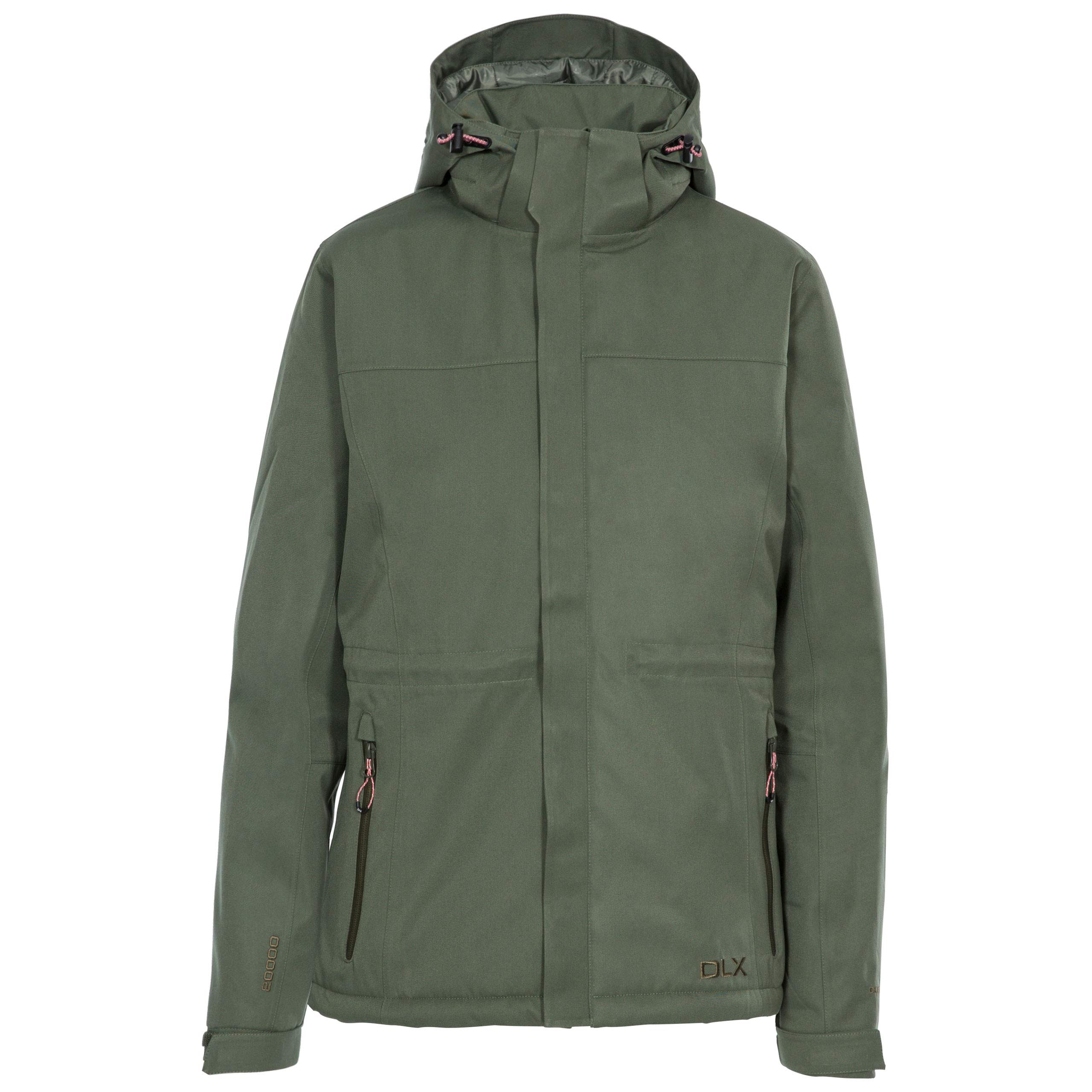 Trespass DLX Womens Waterproof Jacket Ladies Raincoat