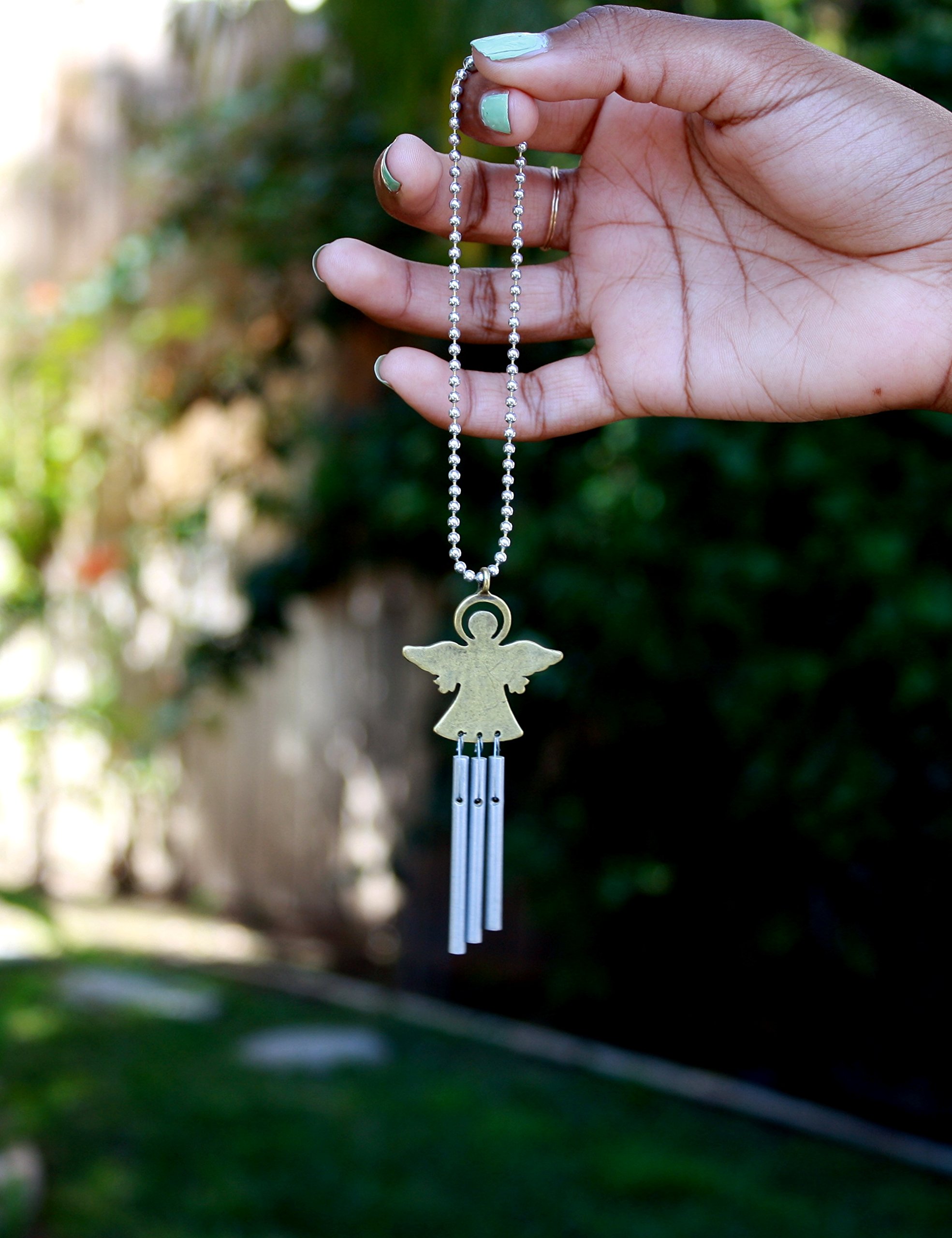 Amazon.com : Jacob's Musical Car Charm, Angel, Mini Wind Chime