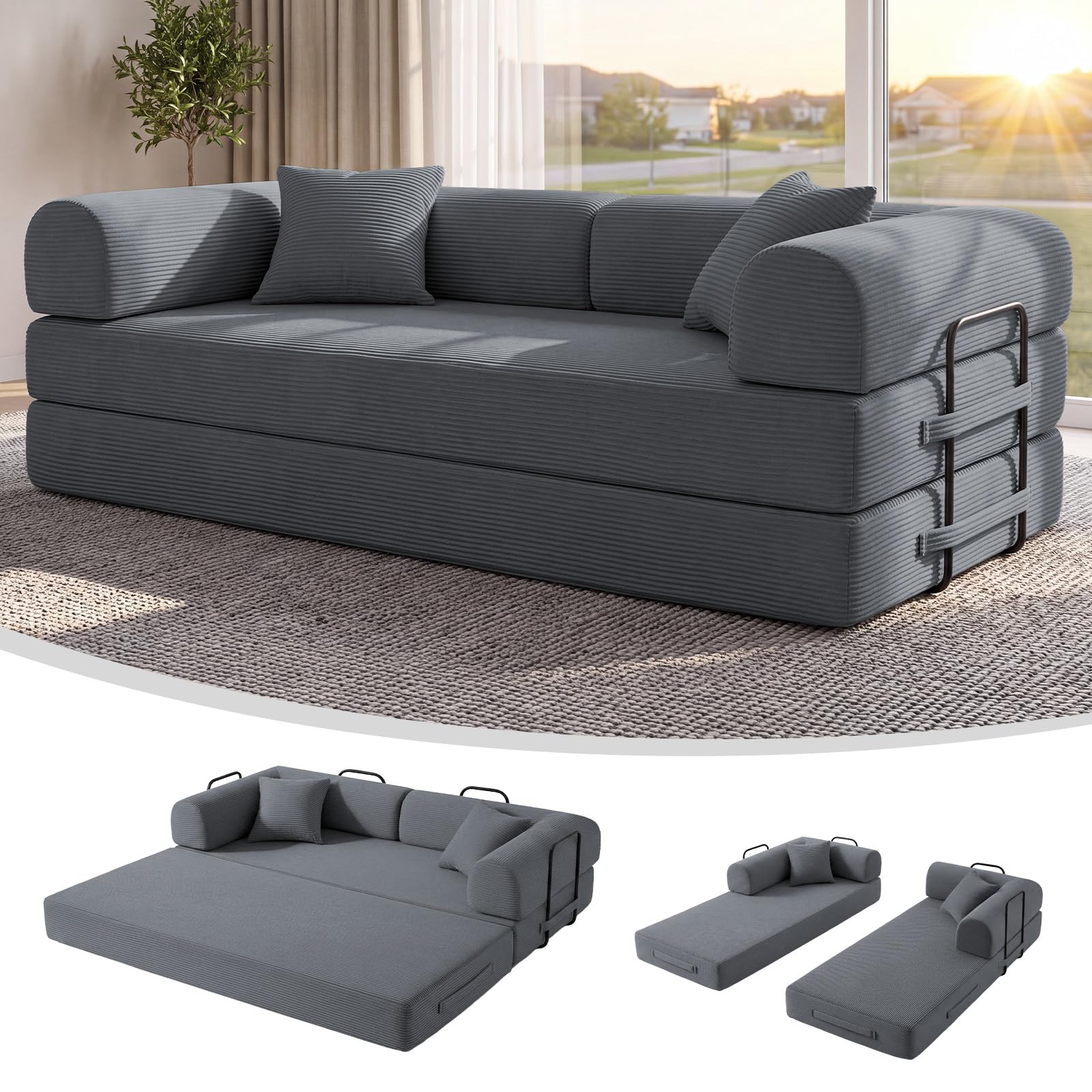 NNQ 79' Boneless Couch