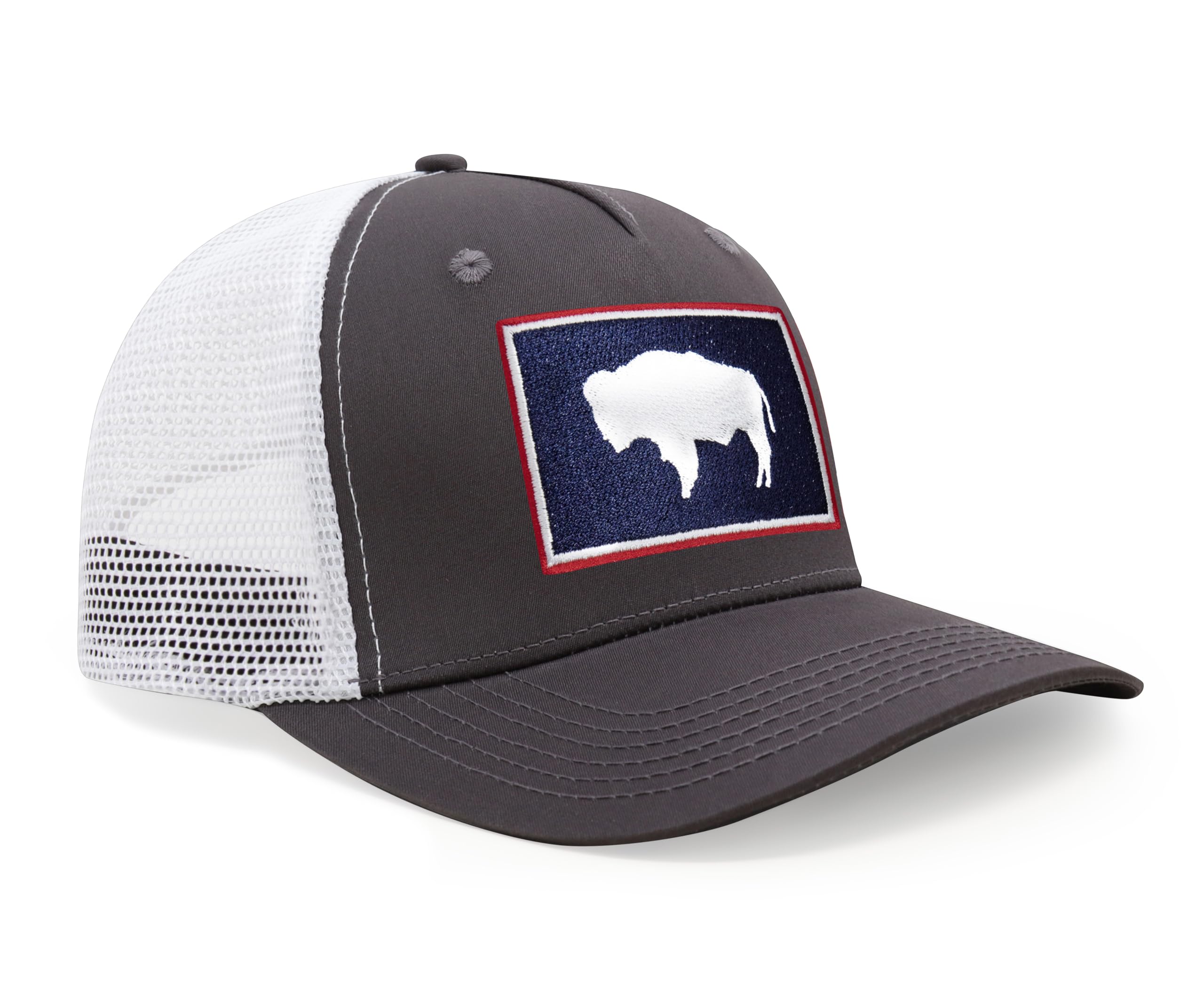 International Tie State Hat for Men and Women, Adjustable Snapback Trucker Baseball Cap with Embroidered Patch