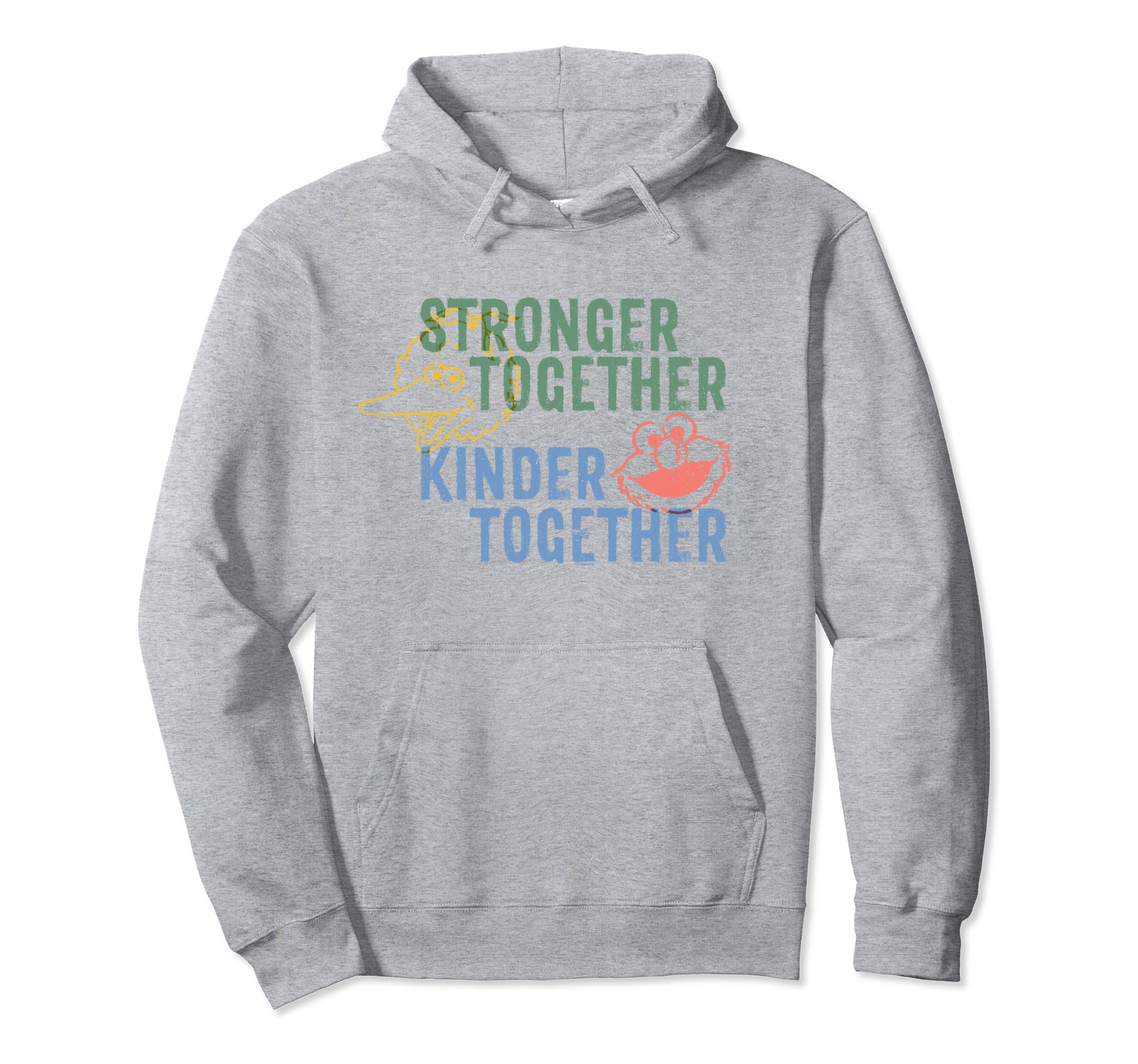 Sesame Street Stronger Together sweat chaud contre le froid hoodie confortable