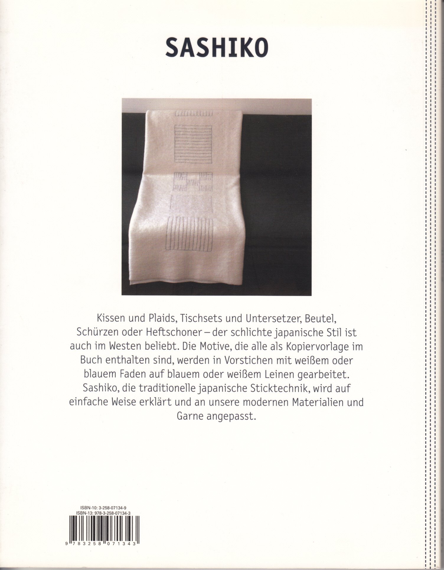 Sashiko: japanisch sticken