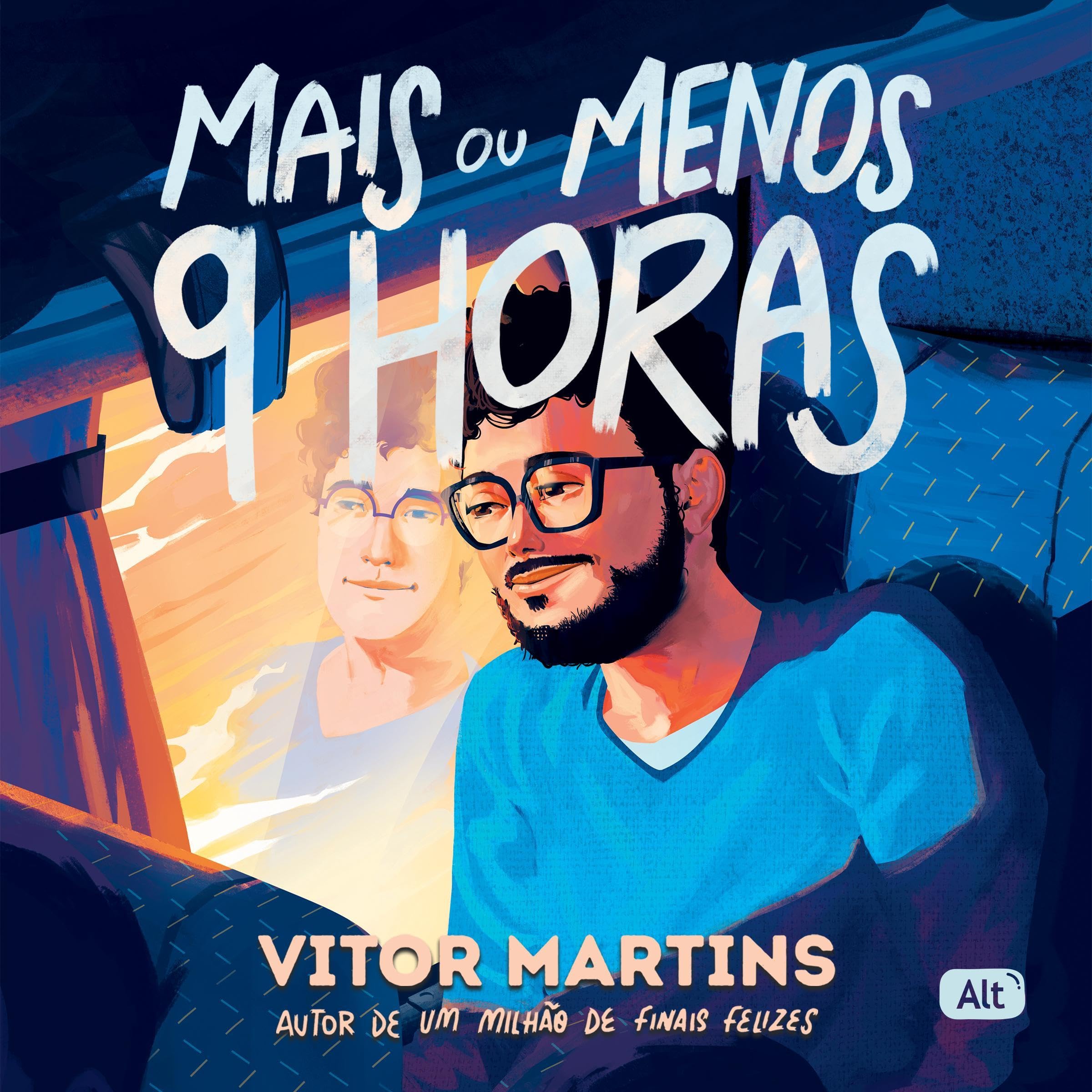Mais ou menos 9 horas