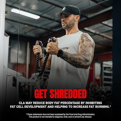 Miniatura 5 de PROSUPPS CLA 3000 Soporte de composición corporal magra - Suplemento de entrenamiento de ácido linoleico conjugado sin estimulación para control de