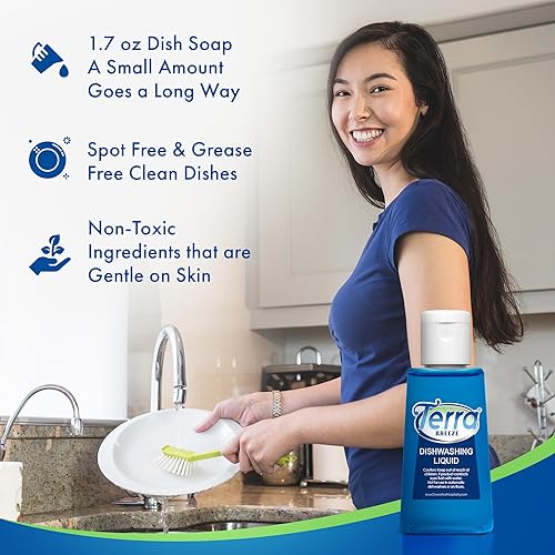 Miniatura 4 de Detergente de jabón para platos, 1.7 oz (caja de 144)