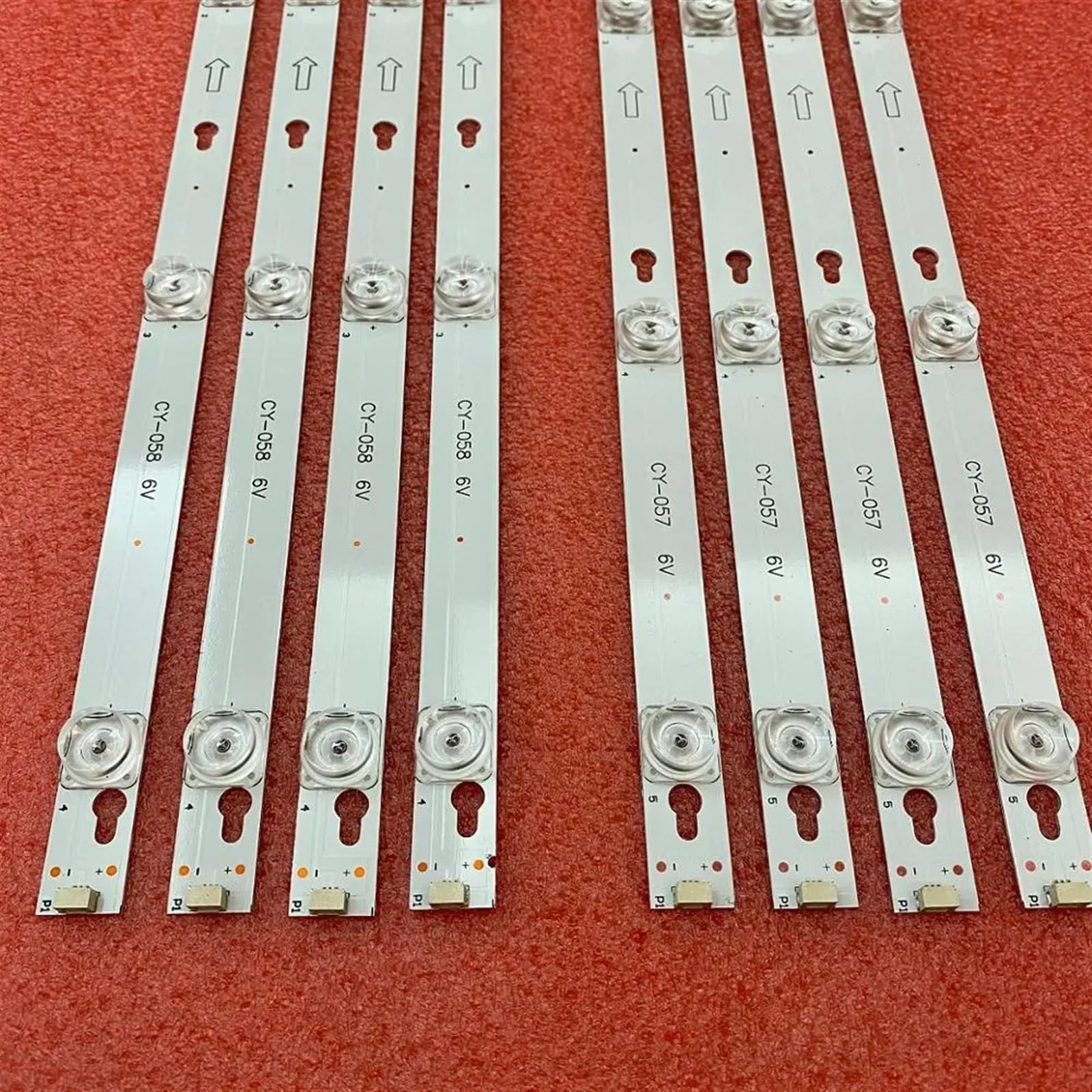 Bande de rétroéclairage LED, Compatible for 55P62US 55UC6306 55UC6316 55UC6426 55UC6326 55UC6406 U55C7006X1 55S401 55S403 55UC6306 U55P6006 (Color : 2kit for 2 TV)