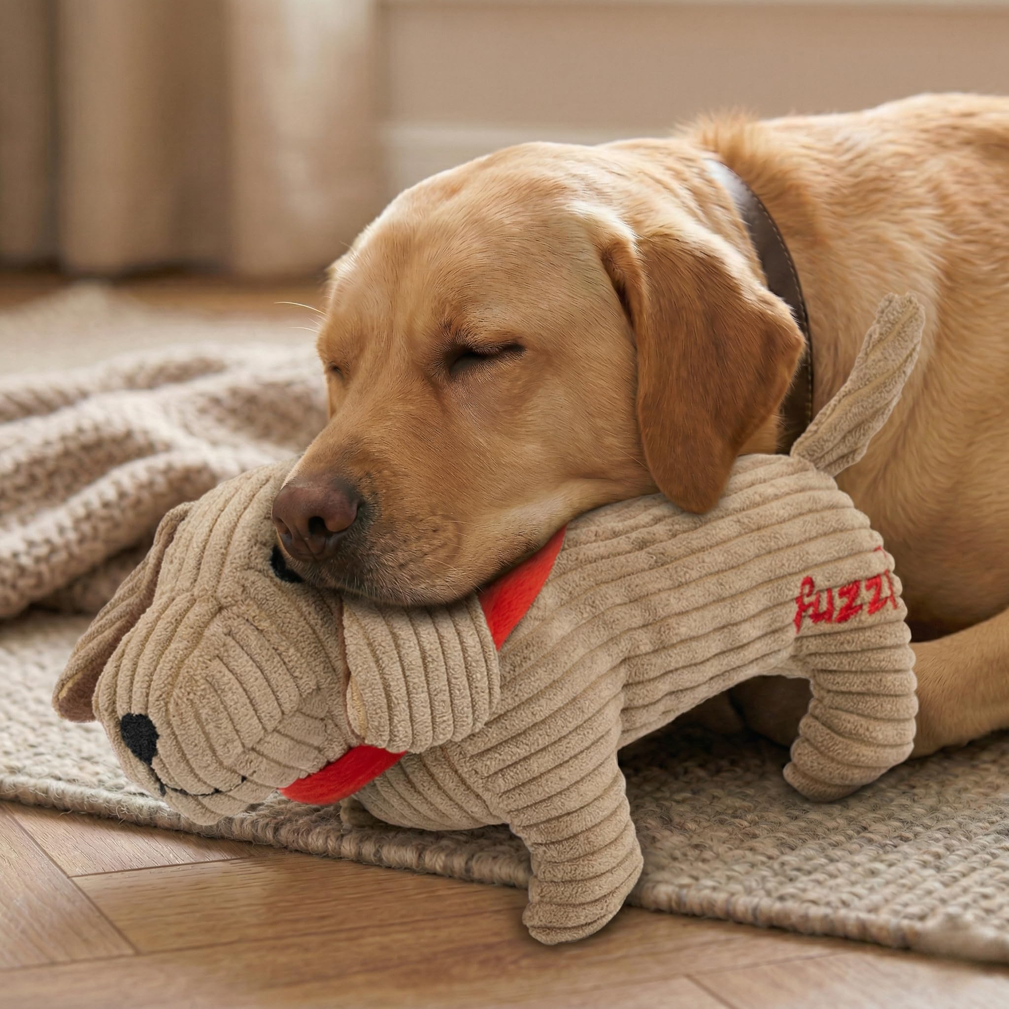 Amazon.co.jp: Fuzzl Sizzles ぬいぐるみ ダックスフンド 犬用おもちゃ