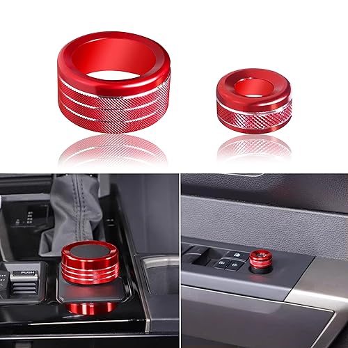 SENSHINE Para Toyota Tundra Accesorios 2024 2023 2022 Cubierta de la perilla de la consola central Modo de conducciĂłn interior SintonizaciĂłn Anillo SENSHINE Para Toyota Tundra Accesorios 2024 2023 2022 Cubierta de la perilla de la consola central Modo de conducciĂłn interior SintonizaciĂłn Anillo