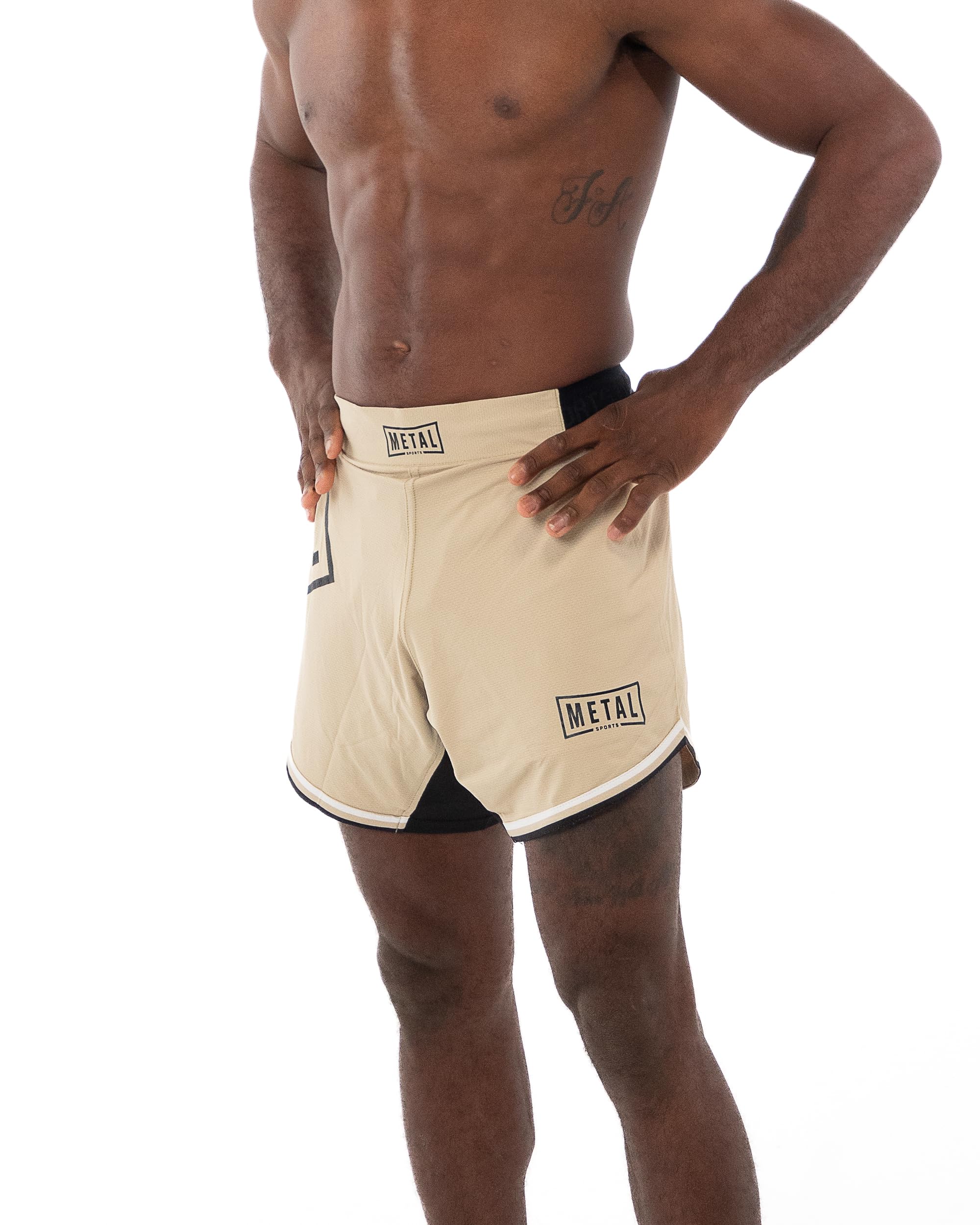 Metal Boxe Fight MMA Men's Shorts