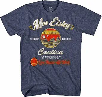 Star Wars Mos Eisley Cantina Tatooine Men's Adult Graphic T-Shirt