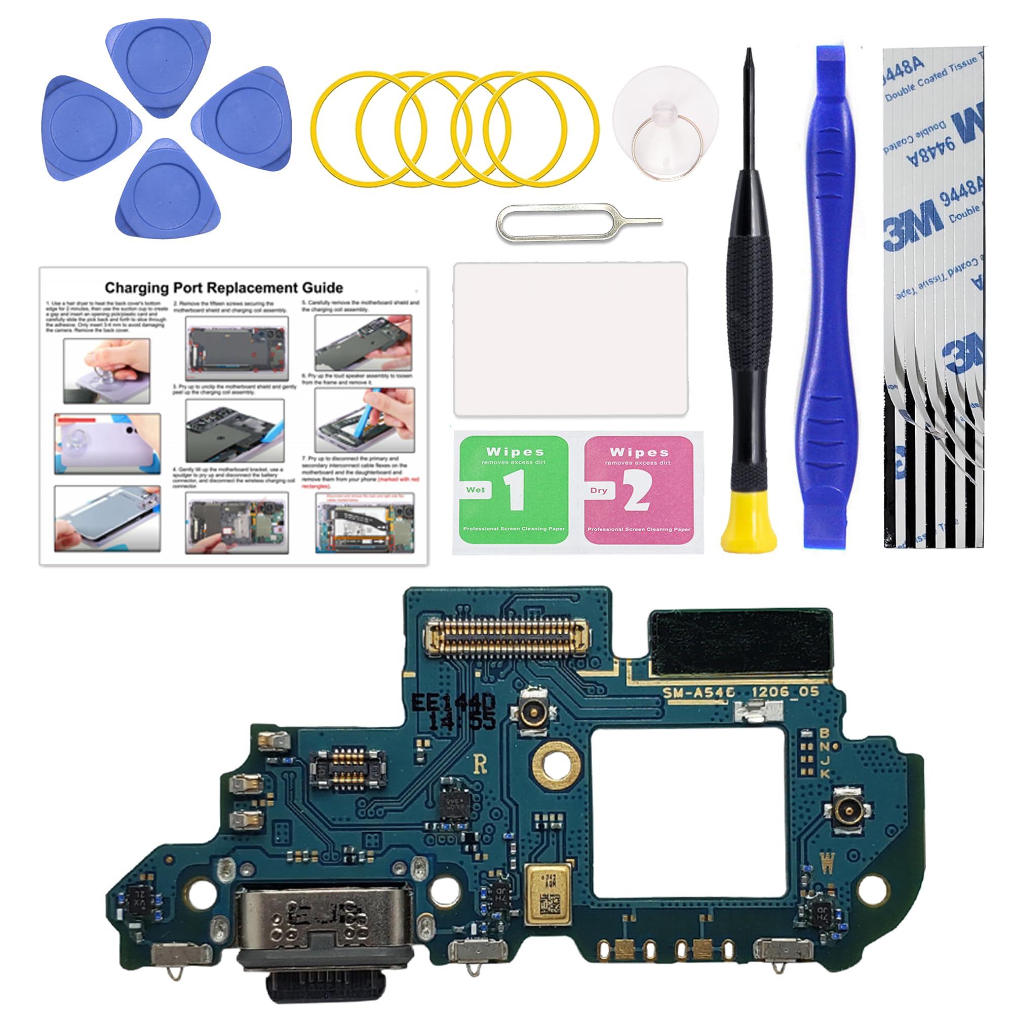 Amazon.com: for Galaxy A54 5G USB Charging Board Port