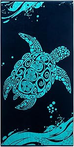 DecoKing Strandtuch XXL 90x180 cm 100% Baumwolle Frottee Velours