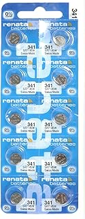 Renata #341 Silver Oxide Battery - 10 Pack (341-10)