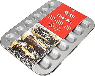 Dexam Eclair Pan Non-Stick 12 Cup, Grey