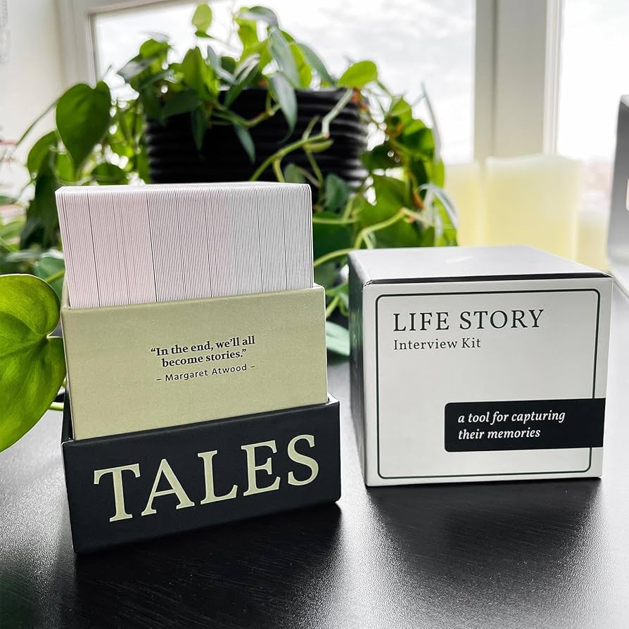 TALES Family & Life Story Conversation Card Games – 2-Pack Kit For Meaningful Moments Across Generations