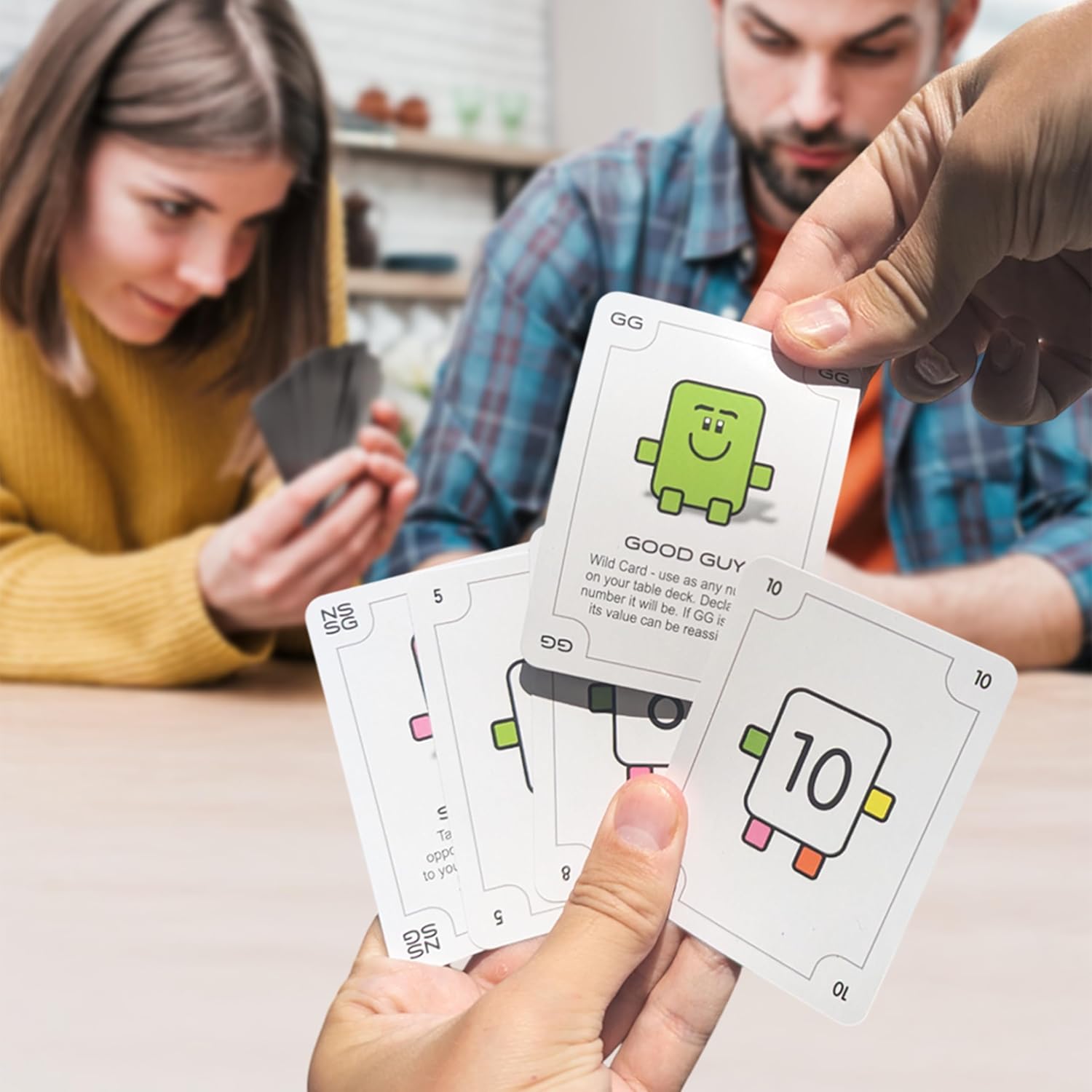 Good Guy Bad Guy Not So Smart Guy - Award Winning Family Card Game - 2-6 Players - for Ages 7+ - Easy to Learn - Fast-Paced Strategy Game - Family Game Night - Fun for All Ages