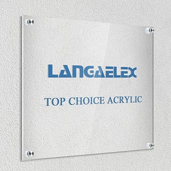 A3 3mm Clear Cast Acrylic Sheet for Display Case | 297 x 420 mm Transparent Perspex Sheet Cut to Size for Laser Engraving, Window Display, Signage