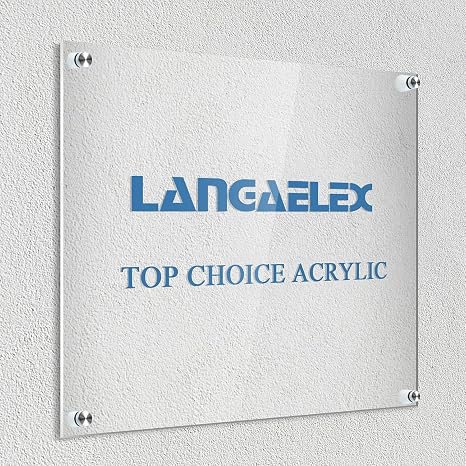 A3 3mm Clear Cast Acrylic Sheet for Display Case | 297 x 420 mm Transparent Perspex Sheet Cut to Size for Laser Engraving, Window Display, Signage