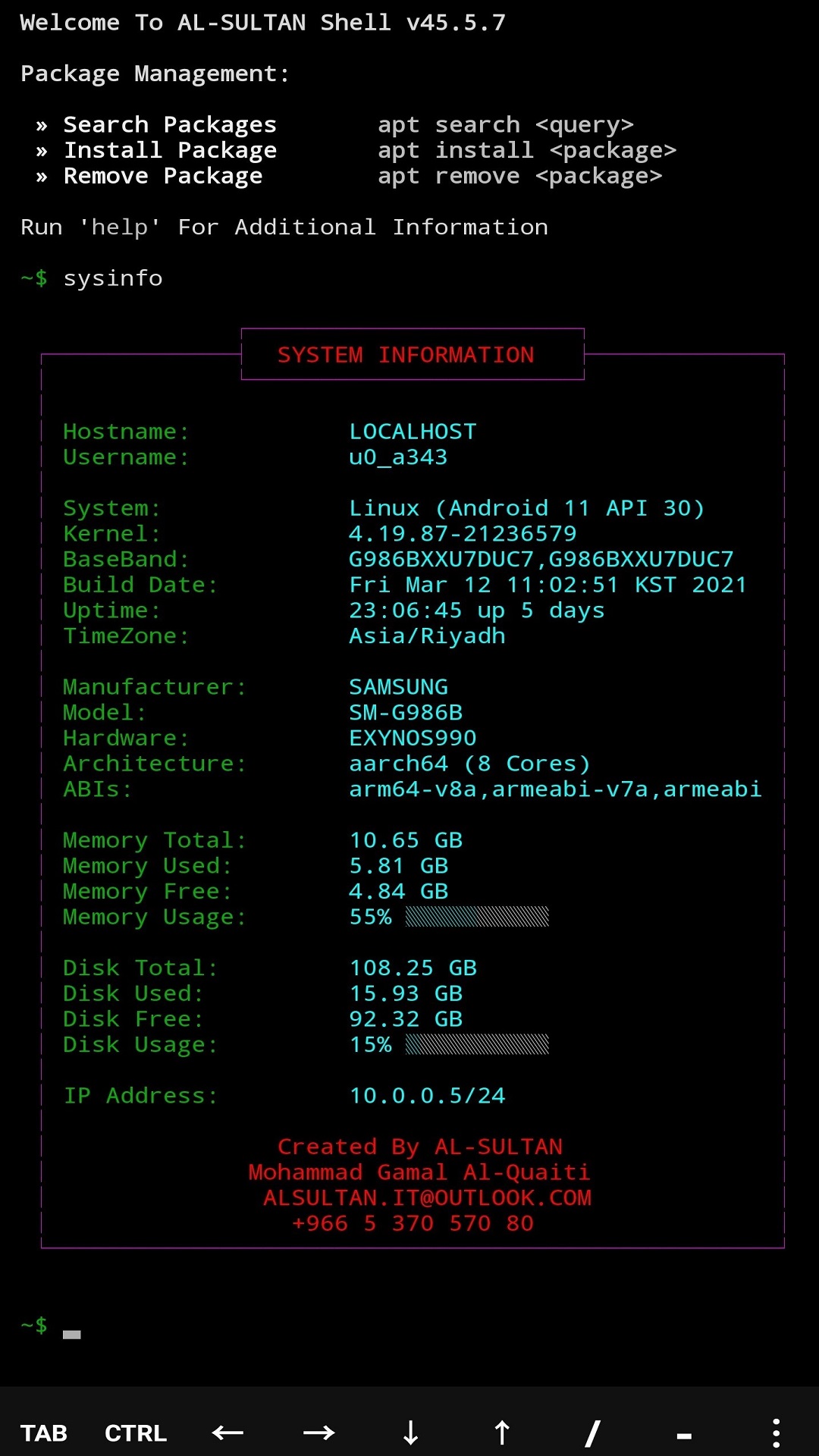 Android Shell Terminal - App on Amazon Appstore