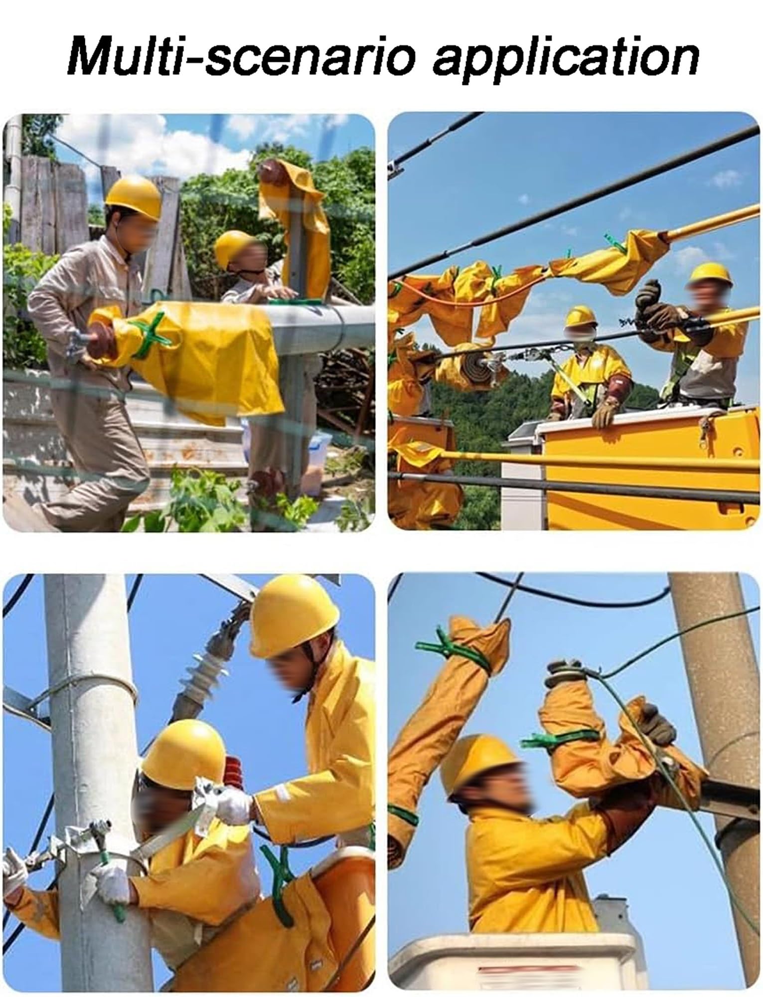 Koc izolacyjny wysokiego napięcia, przenośna wodoodporna mata elektryka, antypoślizgowa ochrona do naprawy obwodu 10 kV zestaw bezpieczeństwa elektryk sprzęt roboczy