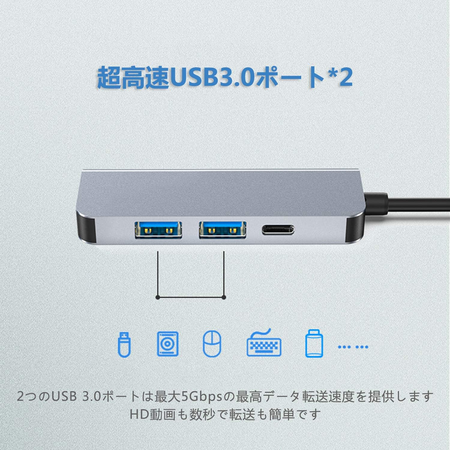 Amazon Usb C ハブ 4 In 1 Usb Type C Hdmi Hub アダプタ 4k解像度 Hdmiポート Usb 3 0 2 0ポート 2急速データ転送 Usb タイプc 87w急速pd充電ポート Macbook Pro Macbook Air 13インチ 2020 Ipad Pro 2020 Samsung Galaxy S20 など Usb C