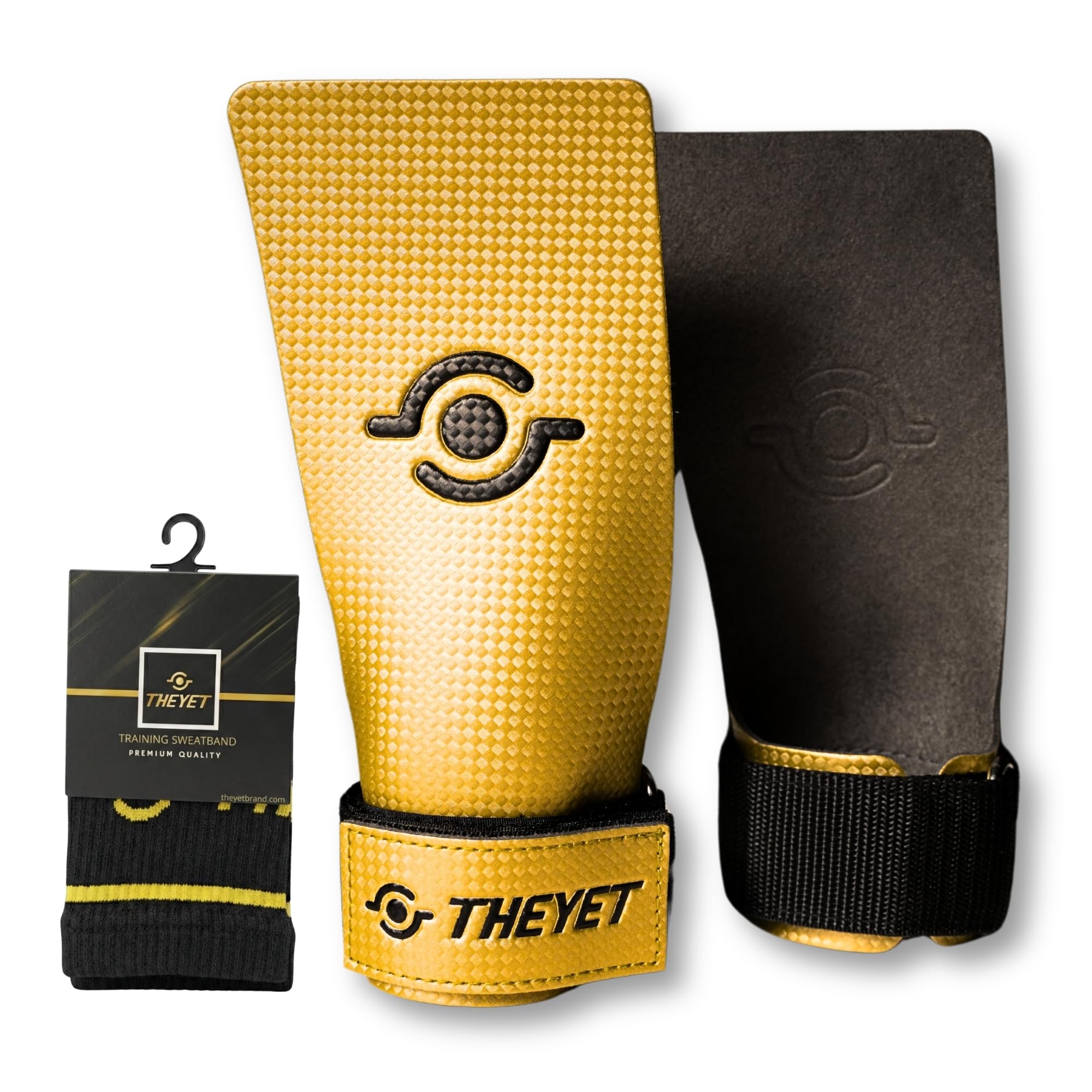 Theyet Paracalli Crossfit per Uomo e Donna | Guanti Grip Antiscivolo con o senza Magnesio | Protezione Mani per Calisthenics, Sollevamento Pesi e Allenamento Palestra Unisex | Polsini Inclusi