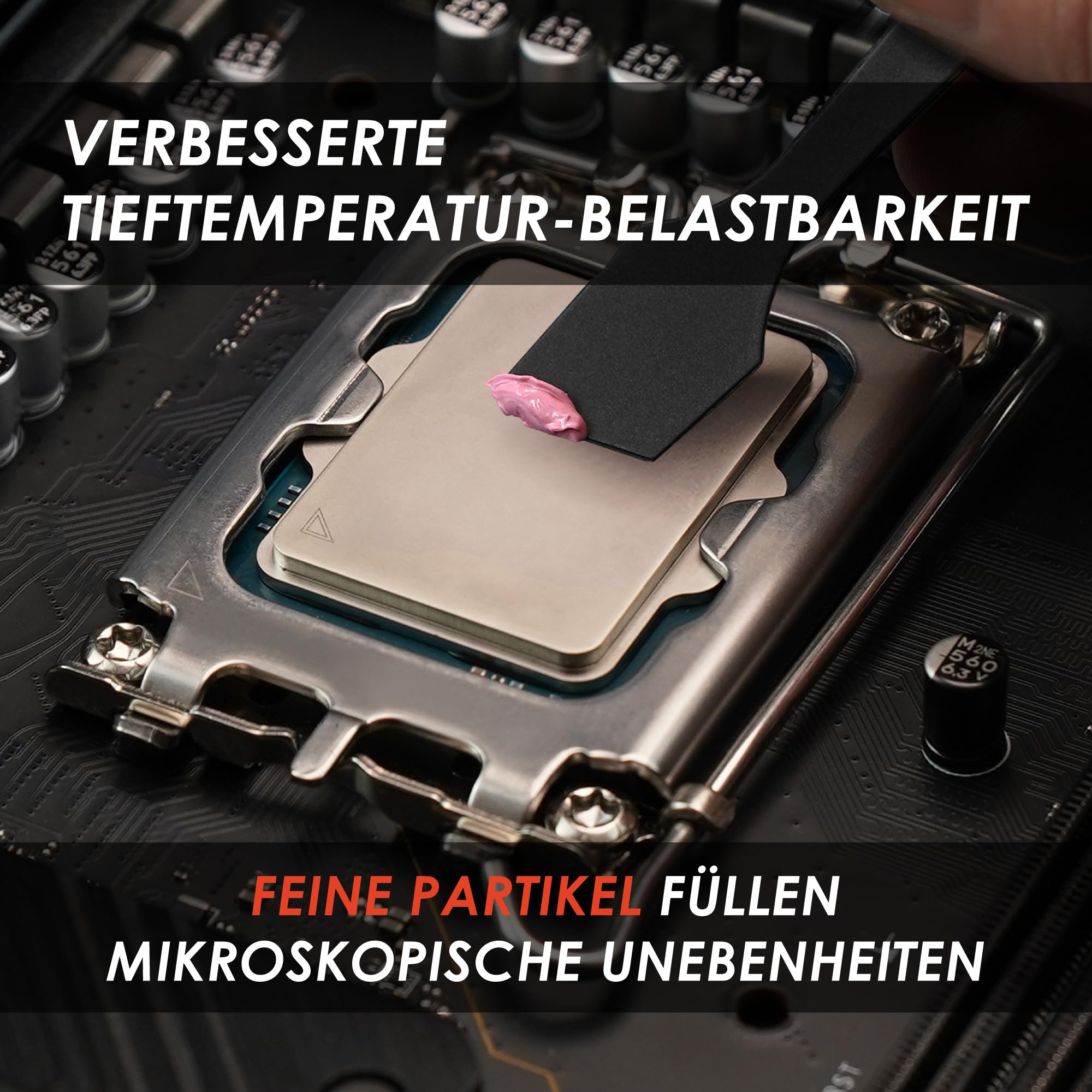 Thermal Grizzly Kryonaut Extreme 9ml/33,84g Wärmeleitpaste für CPU & GPU | Maximale Performance für Extreme Overclocking, Sub-Zero-Eignung, keine Aushärtung, hohe Langzeitstabilität, mit Spachtel