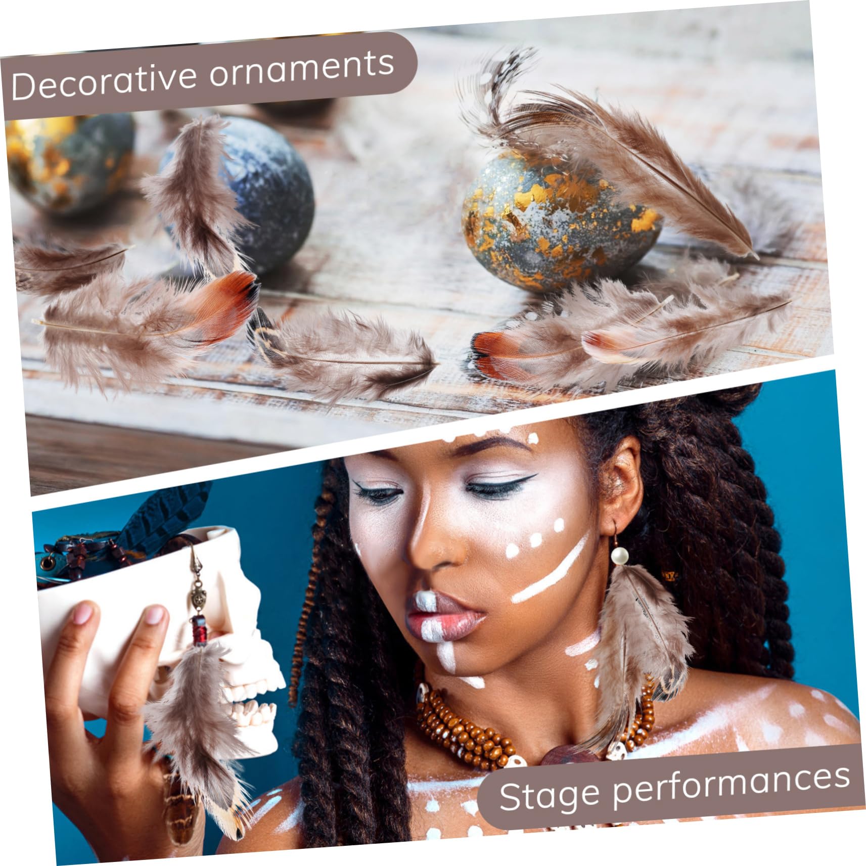 LIFKOME 3 Series Decorativas Naturales De Manualidades Diy Accesorios De Bricolaje Creaciones Únicas Y Decorativos Disfraces Y Proyectos 300 Piezas*3