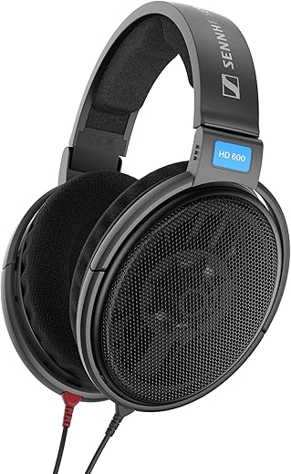 Sennheiser HD 600 Over-Ear Audiophile Headphones - Black