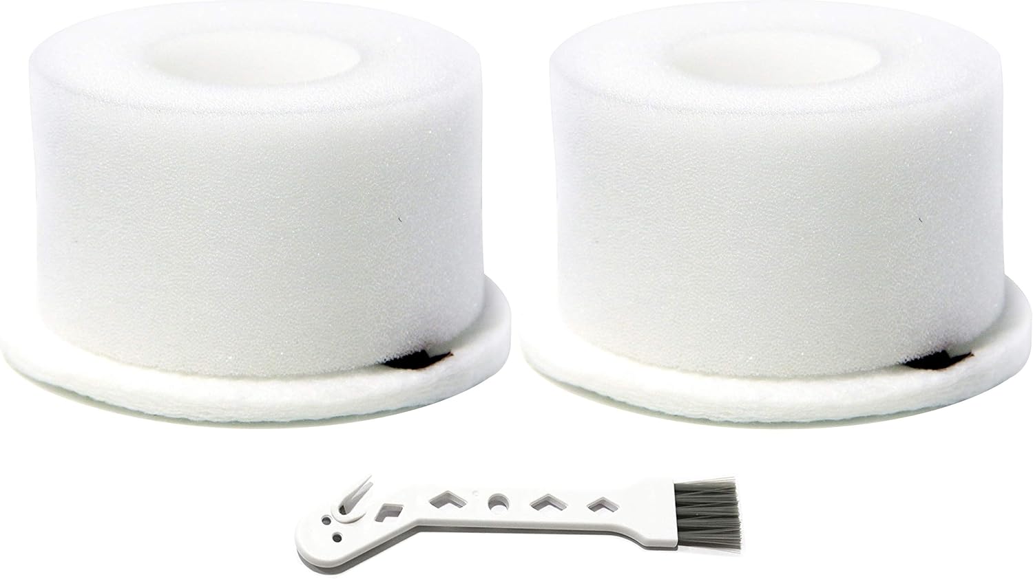 MaximalPower Replacement Foam & Felt Kit XFF680 For Shark NV680 Rotator Vacuum | Reusable and Washable Filter Set for Vacuum Cleaning and Floor Care (2 Pack + Brush) MaximalPower Replacement Foam & Felt Kit XFF680 For Shark NV680 Rotator Vacuum | Reusable and Washable Filter Set for Vacuum Cleaning and Floor Care (2 Pack + Brush)