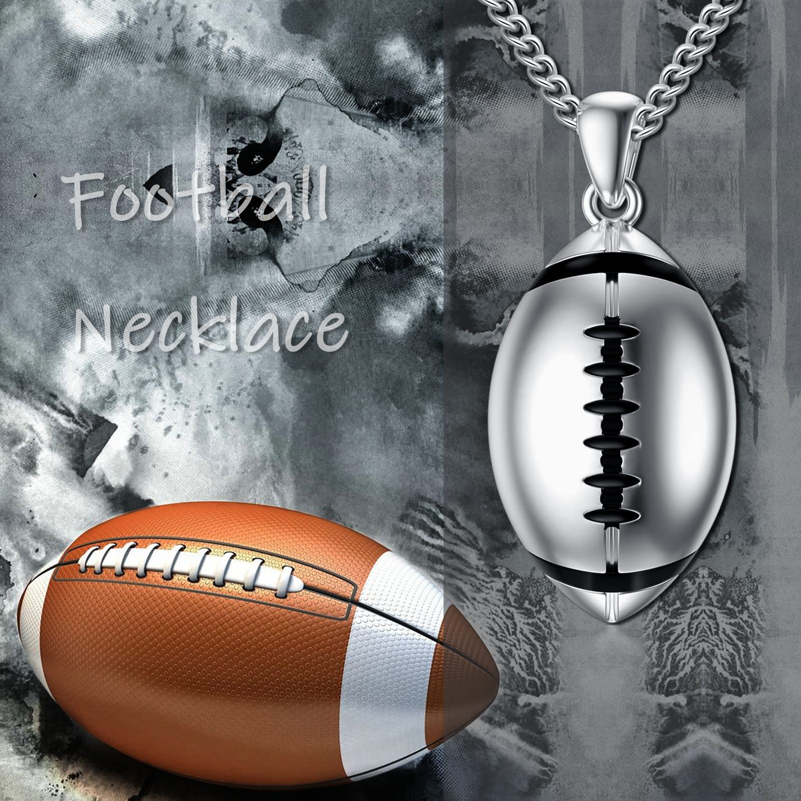 Collana sportiva in argento Sterling 925 con scritta in inglese "I can do all things", con ciondolo a forma di croce con dedica della Bibbia, regalo per uomini, donne, atleti, amanti dello